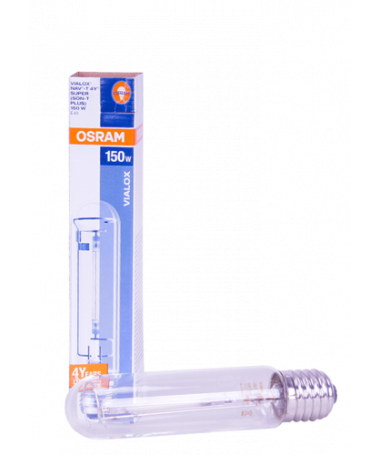 LAMPA HPS OSRAM 150W NAV-T - 1 - model: Osram NAV T Super 4Y gwint E40 wydajność świetlna: 17 500 lumenów, 55 000 lumenów (400