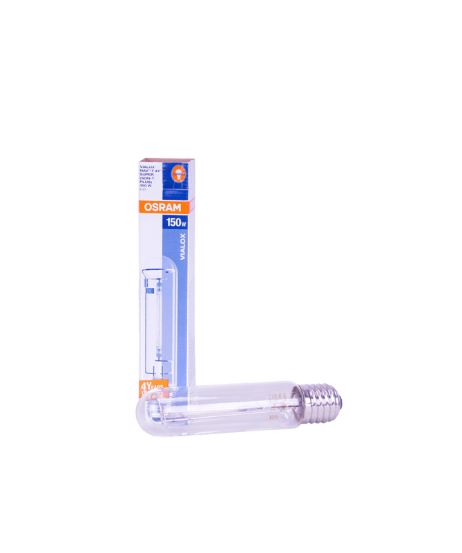 LAMPA HPS OSRAM 150W NAV-T - 1 - model: Osram NAV T Super 4Y gwint E40 wydajność świetlna: 17 500 lumenów, 55 000 lumenów (400