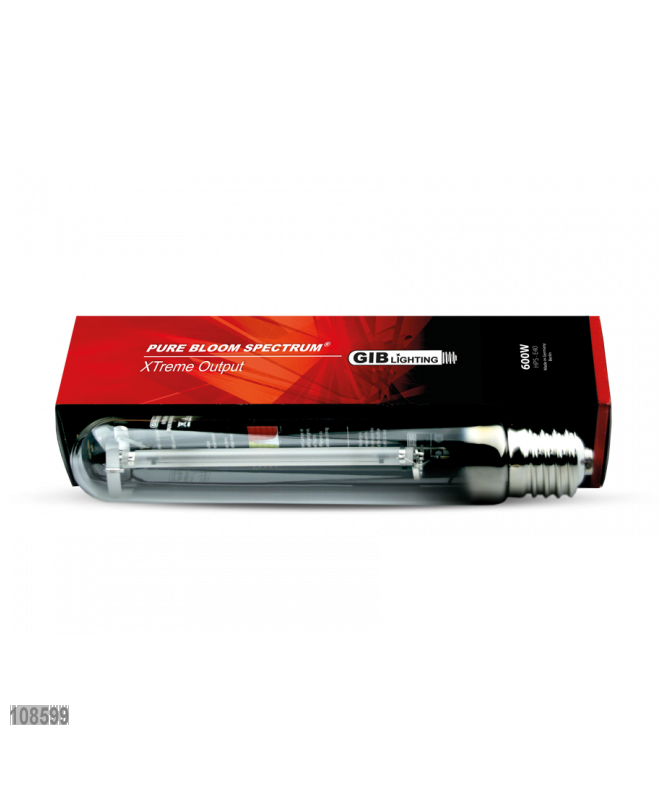 LAMPA HPS GIB 600W PURE BLOOM SPECTRUM XTREME - 1 - Lampa sodowa Pure Bloom Spectrum XTreme 600W Gwint E40 92 000 lume