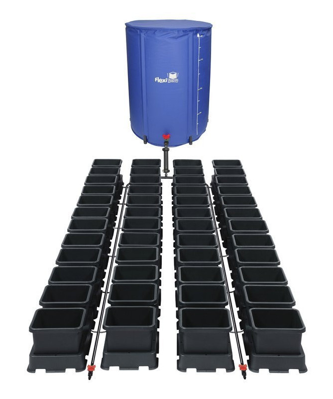 Autopot Zestaw Easy2Grow 48x doniczka 8,5L + zbiornik Flexi Tank 400L - 1 - System AutoPot jest uniwersalnym systemem nawadniają