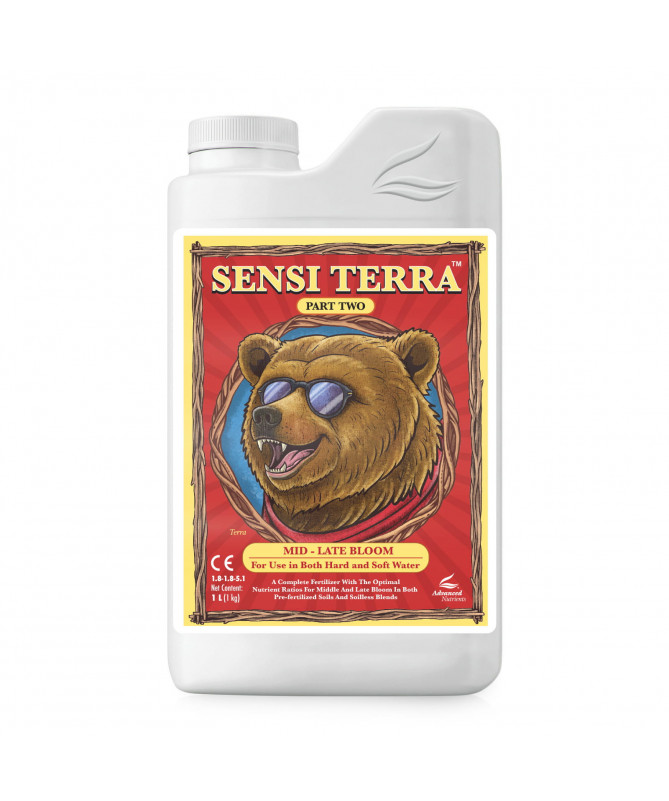 Advanced Nutrients SENSI TERRA PART TWO 1L, NAWÓZ NA KWITNIENIE - 1 - to nawozy odżywcze, składające się z dwóch podstawowych el Advanced Nutrients SENSI TERRA PART TWO 1L, NAWÓZ NA KWITNIENIE - 1 - to nawozy odżywcze, składające się z dwóch podstawowych el