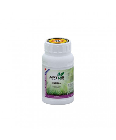 -40% WYPRZEDAŻ APTUS ENZYME+ 250ML - 1 - Enzym + pozwala na wykorzystanie podłoża uprawowego przez dłuższy czas i przez wiele cy