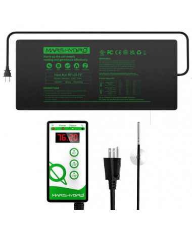 Mars Hydro Heating Mat 122 x 53cm 105W - mata grzewcza z termostatem do propagacji - 1 - mata podgrzewająca idealna do ukorzenia