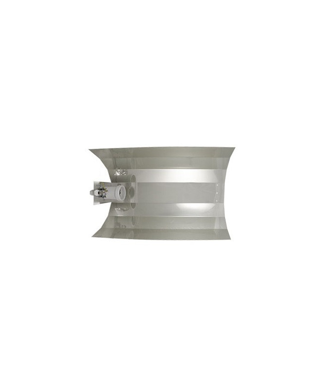 MAXIBRIGHT ODBŁYŚNIK Z KABLEM GNIAZDO E40 - 1 - aluminium - LUSTRO bardzo dobrze odbijający światło wymiary: 40 x 50 cm w zes
