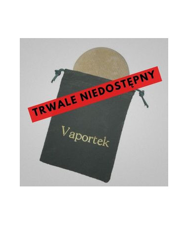 VAPORTEK TOREBKA + DYSK KOMPLET 3GR - 1 - Torebka materiałowa, zawieszka oryginalna Vaportek z dyskiem neutralizującym, zapachow