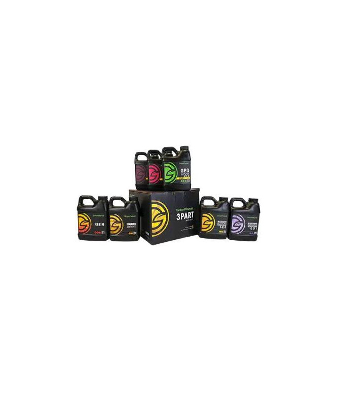 Green Planet 3part GP3 Kit Zestaw nawozów - bloom / grow / micro i set boosterów - 1 - 