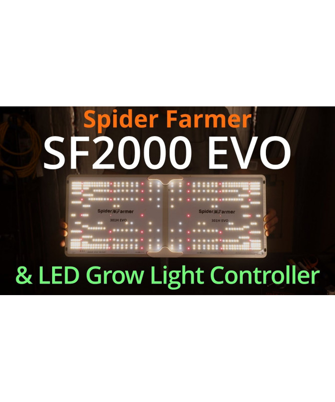 Spider farmer SF2000 Dimmable 200W Samsung LM301B EVO - lampa LED do uprawy roślin - 1 - Lampy LED do uprawy roślin
