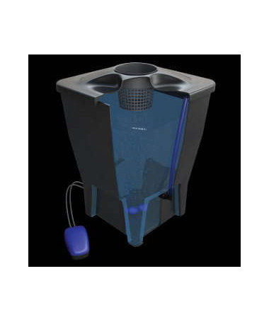 DWC OXYPOT 19L, Kompletny system hydroponiczny na jedną roślinę, 35x35xh38cm - 2 - Systemy hydroponiczne i akcesoria