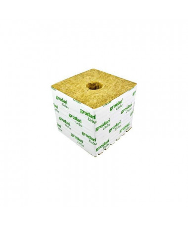 GRODAN KOSTKA 10*10*10CM 1SZT OTWÓR FI42MM - 1 - Wełna mineralna