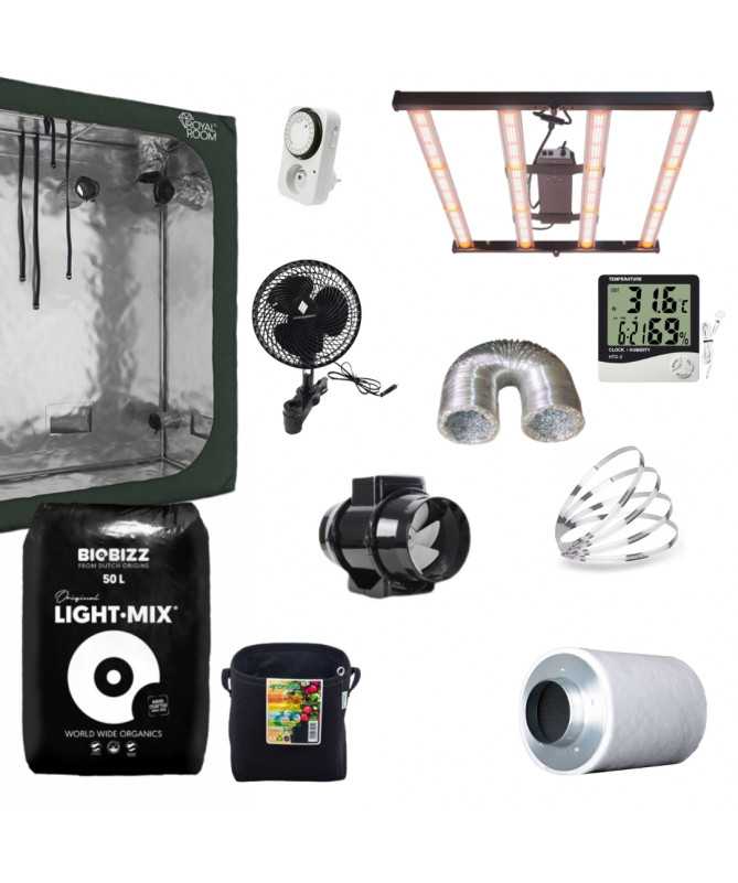 Zestaw Growbox RR 120x60x180, GOAT 320W - 6 roślin - 1 - Kompletne sety uprawowe Zestaw Growbox RR 120x60x180, GOAT 320W - 6 roślin - 1 - Kompletne sety uprawowe