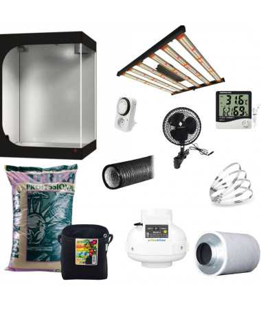 Zestaw Growbox HS 150x150x200, GOAT 480W - 9 roślin - 1 - Kompletne sety uprawowe