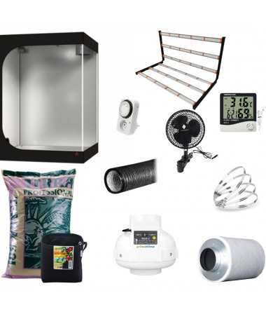 Zestaw Growbox HS 150x150x200, GOAT 650W - 9 roślin - 1 - Kompletne sety uprawowe