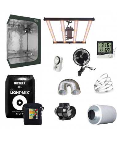 Zestaw Growbox RR 135x135x200, GOAT 320W - 6 roślin - 1 - Kompletne sety uprawowe