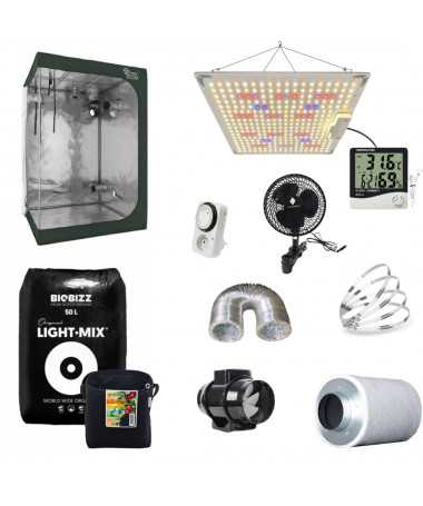 Zestaw Growbox RR 135x135x200, 2x200W GOAT - 6 roślin - 1 - Kompletne sety uprawowe