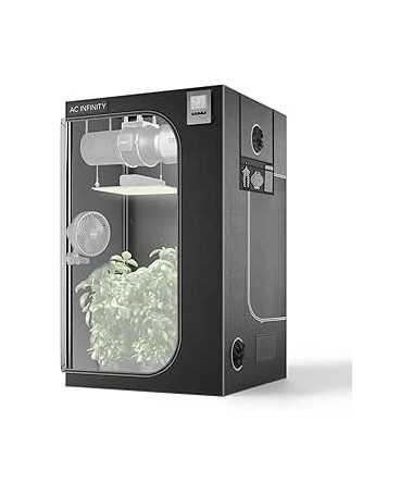 AC Infinity Cloudlab 844 120x120x200cm Mylar 2000D namiot do uprawy - 1 - Growboxy