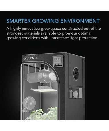 AC Infinity Cloudlab 722 60x60x180cm Mylar 2000D namiot do uprawy - 2 - Growboxy