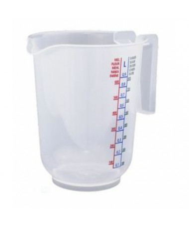 Miarka plastikowa 500ml - 1 - wygodna i funkcjonalna miarka do dawkowania- pojemności: 500ml