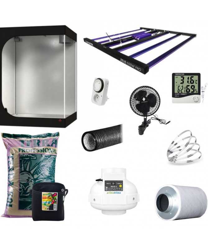 Zestaw Growbox HS 150x150x200, Lumatek 600W - 9 roślin - 1 - Kompletne sety uprawowe Zestaw Growbox HS 150x150x200, Lumatek 600W - 9 roślin - 1 - Kompletne sety uprawowe