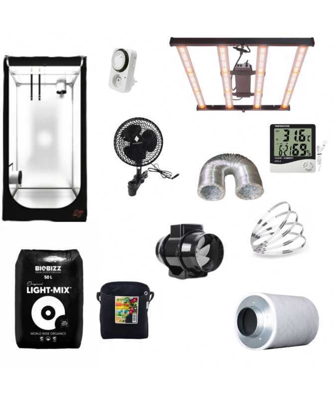 Zestaw Growbox HS 100x100x200, GOAT 320W - 6 roślin - 1 - Kompletne sety uprawowe Zestaw Growbox HS 100x100x200, GOAT 320W - 6 roślin - 1 - Kompletne sety uprawowe