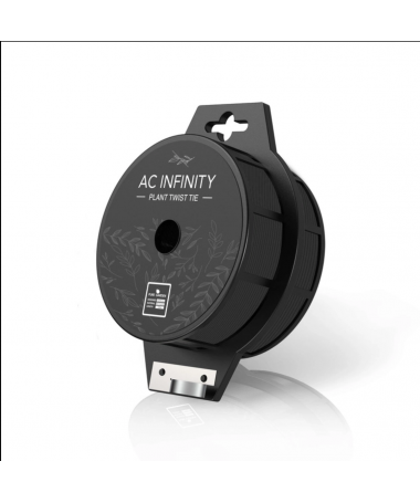AC Infinity Powlekany drut ogrodniczy do podwiązywania roślin, czarny, 100m - 1 - Nożyczki, druty ogrodnicze, taśmy