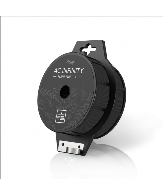 AC Infinity Powlekany drut ogrodniczy do podwiązywania roślin, czarny, 100m - 1 - Nożyczki, druty ogrodnicze, taśmy