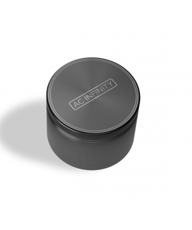 AC Infinity 3-komorowy grinder młynek metalowy czarny fi 6,25cm | premium - 1 - Akcesoria ogrodnicze