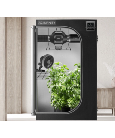 Zestaw uprawowy growbox AC Infinity 120x120x200cm - gotowy zestaw do uprawy z wentylacją, filtrem i lampą - 1 - Kompletne zestaw