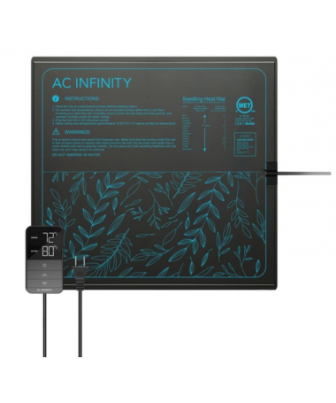 AC Infinity SUNCORE H5 – wodoodporna mata grzewcza z cyfrowym termostatem 50x52cm - 3 - Akcesoria ogrodnicze