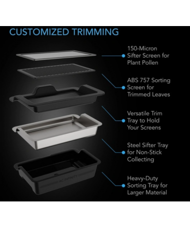 AC Infinity Large Trim Tray - taca do trymowania na sucho 50x35x12cm - 3 - Akcesoria ogrodnicze