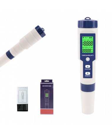 Miernik Combo 5w1 PH/TDS/EC/SALNITY/TEMP - 3 - Pomiar pH i EC
