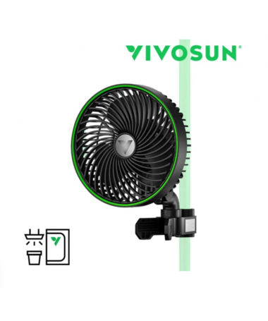 Vivosun wentylator AeroWave Ø15cm 12W - 1 - Wentylacja do uprawy roślin
