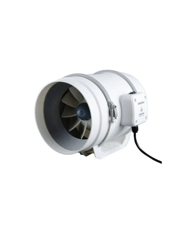 Wentylator kanałowy Good Fan 2 Speed 220m3/h / 280m3/h FI Ø100 - 1 - Wentylacja do uprawy roślin