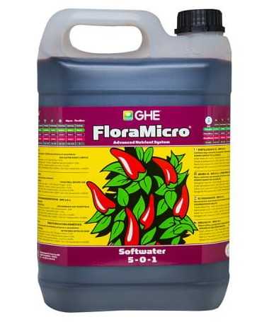 Terra Aquatica / GHE Tri Part Micro Soft Water 10L (woda miękka) - 2 - dostarcza roślinie wszystkich potrzebnych mikroelementów 