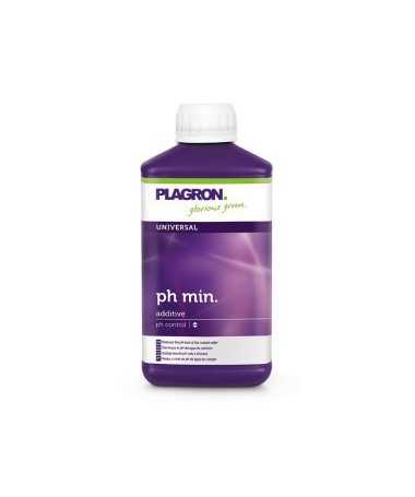 PLAGRON PH MINUS 1L REGULATOR PH - 1 - Preparat podwyższający pH, który pozwala podwyższyć pH do idealnego zakresu od 5,5 do 6,5