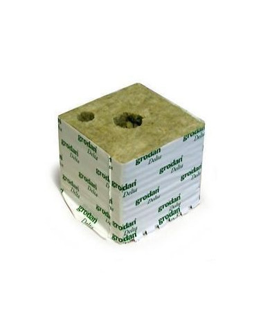 GRODAN KOSTKA 15*15*15CM 1SZT - 1 - cenione na świecie podłoże do upraw świetne docelowe kostki do uprawy szczególnie zalecane