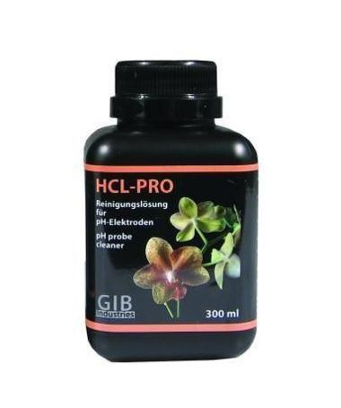 GIB Fluid HCL-PRO płyn do czyszczenia elektrod pH, 300ml - 1 - Płyn/roztwór do czyszczenia elektrod w miernikach pH.