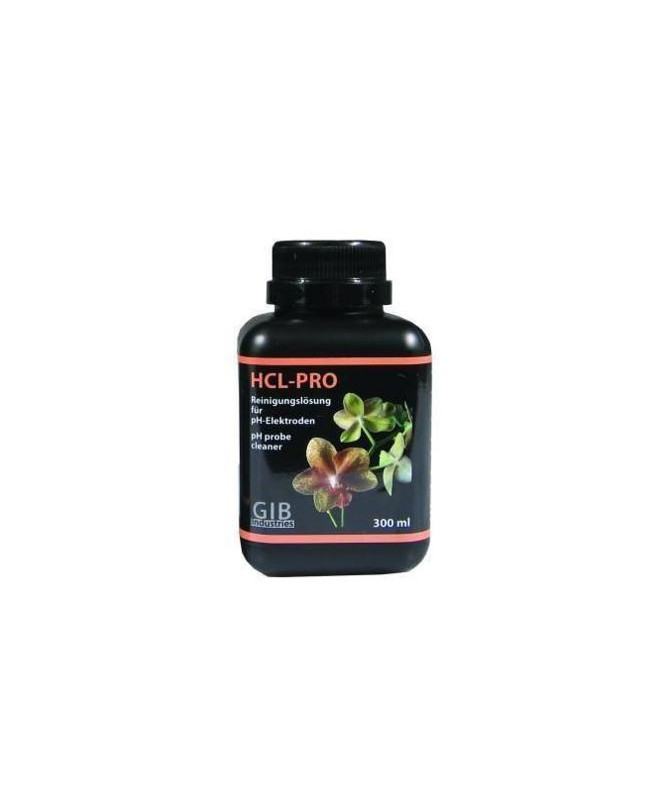 GIB Fluid HCL-PRO płyn do czyszczenia elektrod pH, 300ml - 1 - Płyn/roztwór do czyszczenia elektrod w miernikach pH.