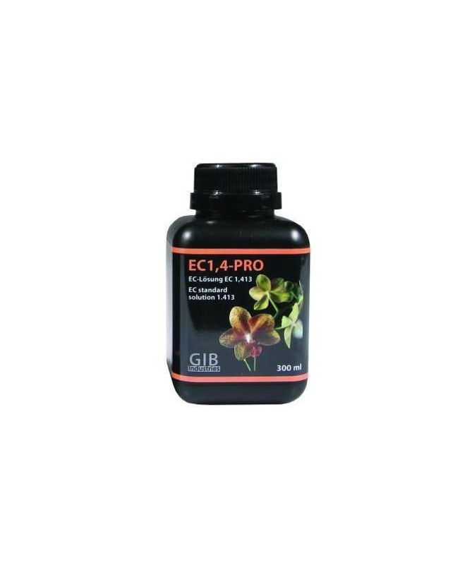 GIB Fluid EC1,4-PRO płyn do kalibracji EC, 300ml - 1 - płyn EC do kalibracji elektronicznych EC-metrów tabela kalibracji na opa