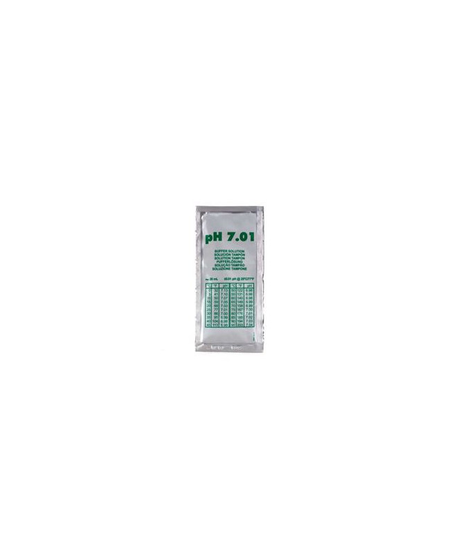 MILWAUKEE PŁYN DO KALI. SASZ. PH 7.01 20ML - 1 - płyn pH-7.01 do kalibracji elektronicznych pH-metrów&nbsp; tabela kalibracji na opa