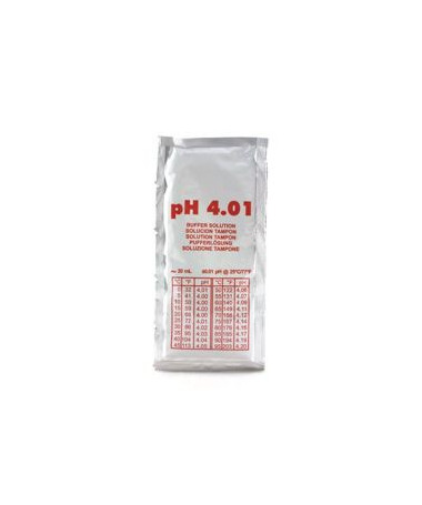 MILWAUKEE PŁYN DO KALI. SASZ. PH 4.01 20ML - 1 - płyn pH-4.01 do kalibracji elektronicznych pH-metrów&nbsp; tabela kalibracji na opa