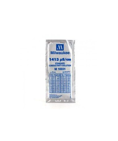 MILWAUKEE PŁYN DO KALI. SASZ. EC 1413US/CM 20ML - 1 - Milwaukee płyn EC do kalibracji elektronicznych EC-metrów tabela kalibrac