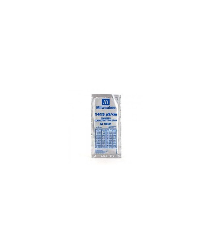 MILWAUKEE PŁYN DO KALI. SASZ. EC 1413US/CM 20ML - 1 - Milwaukee płyn EC do kalibracji elektronicznych EC-metrów tabela kalibrac