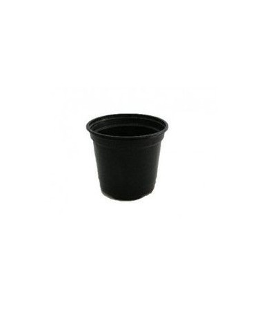 DONICZKA OKRĄGŁA 0,4L (FI10, H7,5) - 1 - Donica plastikowa okrągła.&nbsp; Wymiary: 0,25L (fi 90mm X h70mm) 0,4L (fi 100mm X h75mm)