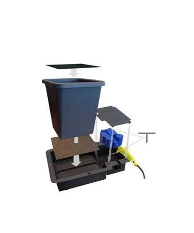 Autopot Zestaw 1Pot 4x doniczka 15L + zbiornik 47L - 3 - System AutoPot jest uniwersalnym systemem nawadniającym nadającym się d