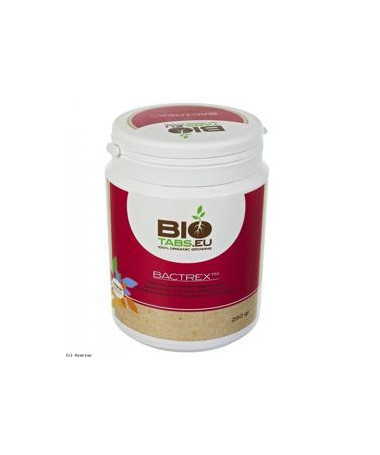 BIOTABS BACTREX 50GR - 1 - BACTREX jest to mieszanka ośmiu różnych bakterii glebowych, pleśni z rodzaju Trichoderma oraz kwasów 