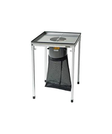 Trimbox Workstation - 1 - - rewelacyjny trimmer do liści- wymiar: 46x46xh70cm, waga: 6,8kg- cylinder: PVC, blat stołu: aluminium