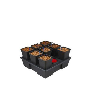 Wilma XXL 8x11l, Kompletny System Hydroponiczny, 8 x doniczka 18L, 115x115xh20cm/150L - 1 - Wilma dba o profesjonalne dostarczan