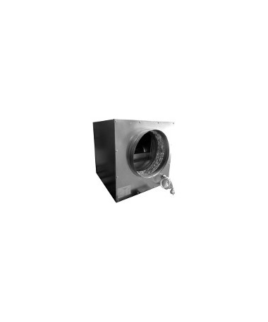 1500m3/h WENTYLATOR RADIALNY , STALOWY WYCISZANY SOFTBOX, 45x45xh45cm, 1400rpm, 400W, fi250+250mm - 1 - SOFTBOX - najcichsze roz