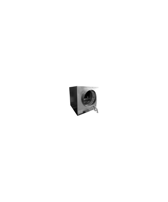 4250m3/h WENTYLATOR RADIALNY , STALOWY WYCISZANY SOFTBOX, 65x65xh65cm, 1400rpm, 1450W, fi400+2x250mm - 1 - SOFTBOX - najcichsze 