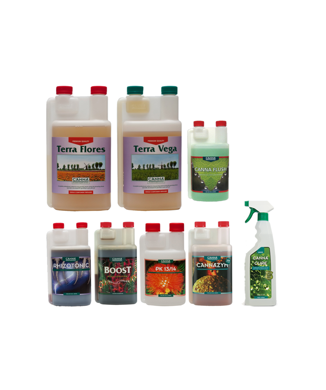 Zestaw Startowy Canna Terra na Wzrost i Kwitnienie+ Canna Cure + Canna Flush do ziemi - 1 - Aby wydobyć to co najlepsze ze skład Zestaw Startowy Canna Terra na Wzrost i Kwitnienie+ Canna Cure + Canna Flush do ziemi - 1 - Aby wydobyć to co najlepsze ze skład